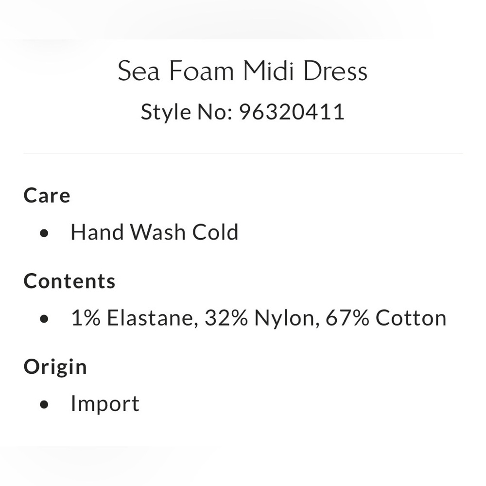 Free People Sea Foam Cream Halter Midi Dress with Side Bow size medium - Picture 6 of 14
